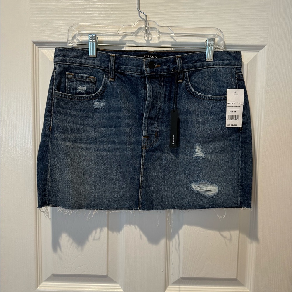 J Brand Denim Skirt size 28: NWT